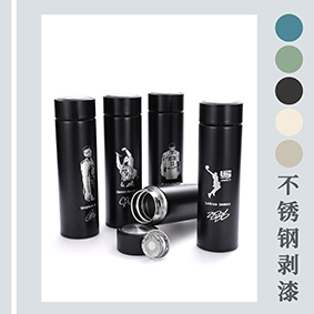 保溫杯激光刻字機，金屬打彩激光雕刻機，不銹鋼彩色激光打標